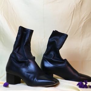 Sandro Amele Ankle Boots Black